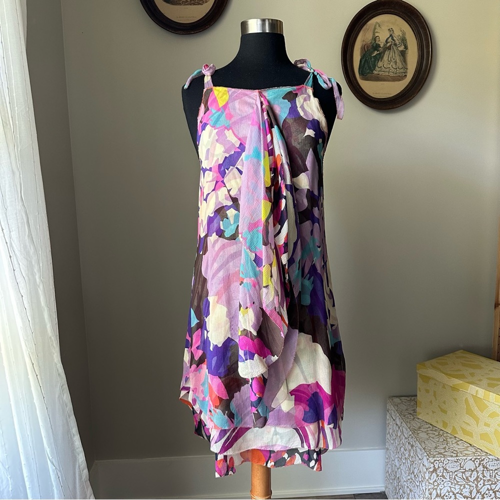 Diane von Furstenburg silk scarf dress